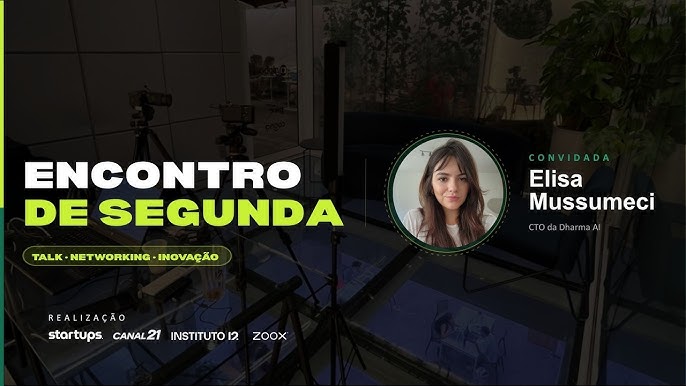 Imagem Podcast Encontro de Segunda com Elisa Mussumeci